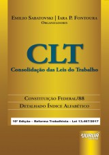 Capa do livro: Consolidao das Leis do Trabalho - CLT - Minibook, Organizadores: Emilio Sabatovski e Iara P. Fontoura