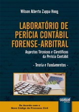 Capa do livro: Laboratório de Perícia Contábil Forense-Arbitral, Wilson Alberto Zappa Hoog