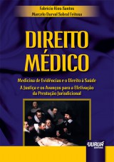 Capa do livro: Direito Médico, Fabrício Rios-Santos e Marcelo Durval Sobral Feitosa