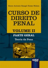 Capa do livro: Curso de Direito Penal - Volume II, Rocco Antonio Rangel Rosso Nelson