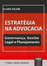 Capa do livro: Estratégia na Advocacia, Lara Selem