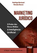 Capa do livro: Marketing Jurdico, Rodrigo Bertozzi e Renata Bucco