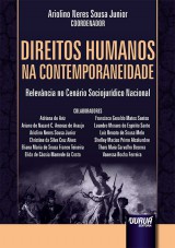 Capa do livro: Direitos Humanos na Contemporaneidade - Relevncia no Cenrio Sociojurdico Nacional, Coordenador: Ariolino Neres Sousa Junior