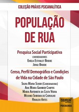 Capa do livro: Populao de Rua, Coordenadores: Emilia Estivalet Broide, Jorge Broide e Silvia Maria Schor