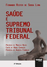 Capa do livro: Saúde e Supremo Tribunal Federal, Fernando Rister de Sousa Lima