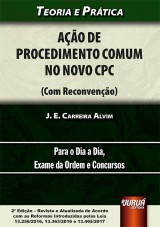 Capa do livro: Ação de Procedimento Comum no Novo CPC (Com Reconvenção), J. E. Carreira Alvim