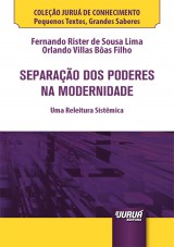 Capa do livro: Separao dos Poderes na Modernidade - Minibook, Fernando Rister de Sousa Lima e Orlando Villas Bas Filho