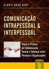 Capa do livro: Comunicação Intrapessoal & Interpessoal, Clovis Rosa Nery