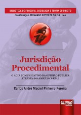 Capa do livro: Jurisdio Procedimental, Carlos Andr Maciel Pinheiro Pereira