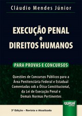 Capa do livro: Execuo Penal e Direitos Humanos - Para Provas e Concursos, Cludio Mendes Jnior