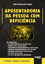 Capa do livro: Aposentadoria da Pessoa com Deficincia, Joo Marcelino Soares