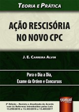 Capa do livro: Ao Rescisria no Novo CPC, J. E. Carreira Alvim