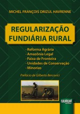 Capa do livro: Regularização Fundiária Rural, Michel François Drizul Havrenne