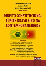 Capa do livro: Direito Constitucional Luso e Brasileiro na Contemporaneidade, Coordenadores: Pedro Trovo do Rosrio, Luciene Dal Ri e Denise Hammerschmidt