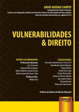 Capa do livro: Vulnerabilidades & Direito, Coordenadora: Amini Haddad Campos