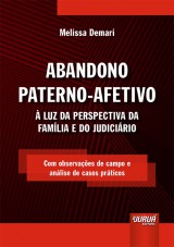 Capa do livro: Abandono Paterno-Afetivo, Melissa Demari