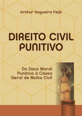 Capa do livro: Direito Civil Punitivo - Do Dano Moral Punitivo  Causa Geral de Multa Civil, Arthur Nogueira Feij