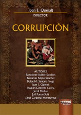 Capa do livro: Corrupcin, Director: Joan J. Queralt