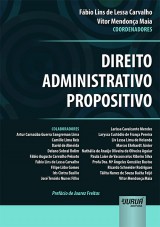 Capa do livro: Direito Administrativo Propositivo, Coordenadores: Fábio Lins de Lessa Carvalho e Vítor Mendonça Maia