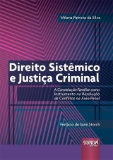 Capa do livro: Direito Sistêmico e Justiça Criminal, Milena Patricia da Silva