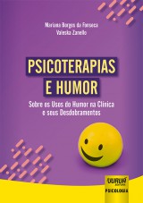 Capa do livro: Psicoterapias e Humor, Mariana Borges da Fonseca e Valeska Zanello