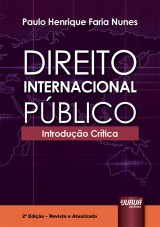 Capa do livro: Direito Internacional Pblico, Paulo Henrique Faria Nunes