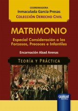 Capa do livro: Matrimonio - Especial Consideracin a los Forzosos, Precoces e Infantiles - Teora y Prctica, Encarnacin Abad Arenas