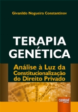 Capa do livro: Terapia Gentica, Givanildo Nogueira Constantinov