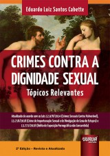 Capa do livro: Crimes Contra a Dignidade Sexual, Eduardo Luiz Santos Cabette