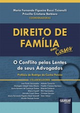 Capa do livro: Direito de Família em Cases, Coordenadoras: Maria Fernanda Figueira Rossi Ticianelli e Priscilla Cristiane Barbiero