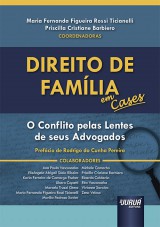 Capa do livro: Direito de Famlia em Cases, Coordenadoras: Maria Fernanda Figueira Rossi Ticianelli e Priscilla Cristiane Barbiero