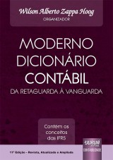 Capa do livro: Moderno Dicionrio Contbil da Retaguarda  Vanguarda, Organizador: Wilson Alberto Zappa Hoog