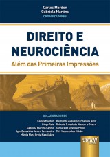 Capa do livro: Direito e Neurocincia, Organizadores: Carlos Marden e Gabriela Martins