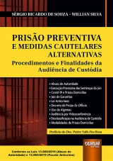 Capa do livro: Priso Preventiva e Medidas Cautelares Alternativas, Srgio Ricardo de Souza e Willian Silva