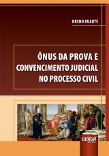 Capa do livro: nus da Prova e Convencimento Judicial no Processo Civil, Breno Duarte