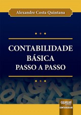 Capa do livro: Contabilidade Básica Passo a Passo, Alexandre Costa Quintana