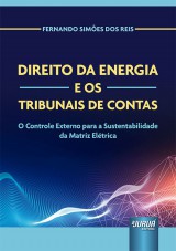Capa do livro: Direito da Energia e os Tribunais de Contas, Fernando Simões dos Reis