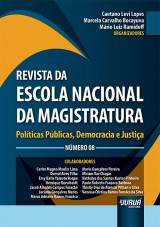 Capa do livro: Revista da Escola Nacional da Magistratura - Nmero 08, Organizadores: Caetano Levi Lopes, Marcela Carvalho Bocayuva e Mrio Luiz Ramidoff