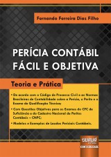 Capa do livro: Percia Contbil Fcil e Objetiva, Fernando Ferreira Dias Filho