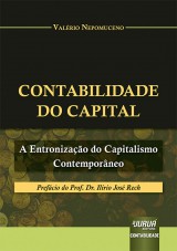 Capa do livro: Contabilidade do Capital, Valrio Nepomuceno