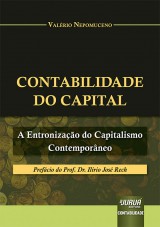 Capa do livro: Contabilidade do Capital, Valério Nepomuceno