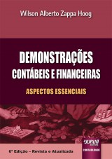 Capa do livro: Demonstrações Contábeis e Financeiras, Wilson Alberto Zappa Hoog