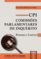 Capa do livro: CPI - Comisses Parlamentares de Inqurito, Guilherme Rodrigues Abro