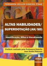 Capa do livro: Altas Habilidades/Superdotação (AH/SD), Fernanda Hellen Ribeiro Piske