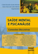 Capa do livro: Sade Mental e Psicanlise, Organizadores: Cssio Eduardo Soares Miranda e Mara Viana de Castro Sternick