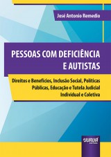 Capa do livro: Pessoas com Deficiência e Autistas, José Antonio Remedio