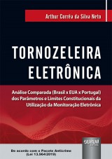 Capa do livro: Tornozeleira Eletrônica, Arthur Corrêa da Silva Neto