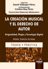 Capa do livro: La Creacin Musical y el Derecho de Autor, Marc Simon Altaba