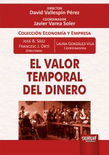 Capa do livro: El Valor Temporal del Dinero, Directores: Jos B. Sez e Francesc J. Ort  Coordinadora: Laura Gonzlez-Vila