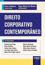 Capa do livro: Direito Corporativo Contemporneo, Organizador: Bruno Celidonio - Coordenador: Roger Maciel de Oliveira